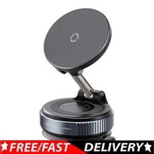 For MagSafe Car Mount Charger Vacuum Magnetic Phone Holder Foldable Phone Holder - Picture 1 of 12