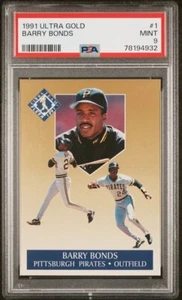 1991 Ultra Gold Barry Bonds #1 PSA 9 - Bild 1 von 2