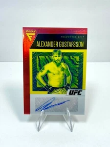 2021 Panini Chronicles FLUX Red - UFC Alexander Gustafsson AUTO 🔥 - Picture 1 of 2