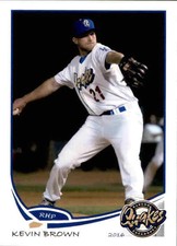 2016 Rancho Cucamonga Quakes Grandstand #6 Kevin Brown Thousand Oaks California 