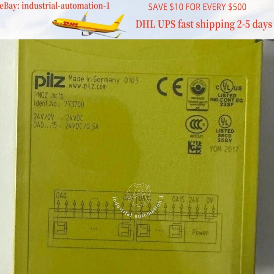 1pcs new PILZ PNOZ ma1p 773700 safety relay Foto 1 de 1