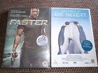 faster/the world of luc jacquet dvds adventure double 2 disc set VGC and new