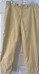 Ralph Lauren Mens Classic Yellow Dress Pants Slacks - Picture 1 of 6