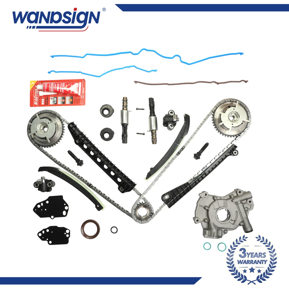 Timing Chain Oil Pump Kit For 04-14 Ford F-350 Expedition Lincoln Navigator 5.4L - Image 1 of 4