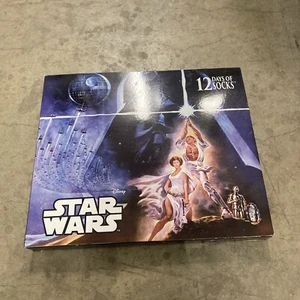Disney Star Wars Collection 12 Days Of Socks NEW IN PACKAGE SEALED - New - Picture 1 of 4