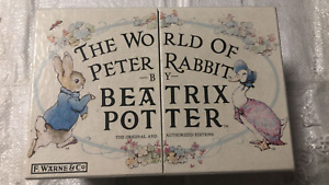 The World of Peter Rabbit by Beatrix Potter - Vintage collectible box of books