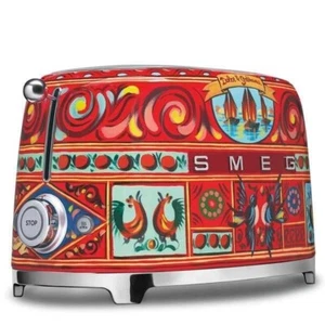 Toaster Smeg Dolce&Gabbana TSF01DGEU red - Picture 1 of 6