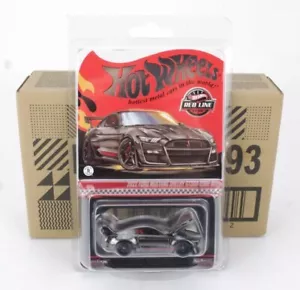 Hot Wheels RLC Exclusive 2022 Ford Mustang Shelby GT500 codice rosso SIGILLATO A MANO - Foto 1 di 1