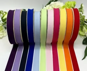 18mm stretch cotton bias tape assorted colours single fold binding edging trim - Picture 1 of 17