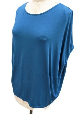 COS top teal slouch sleeveless  jersey  loose small  - Image 1 of 4