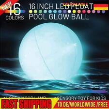 Solarenergie Schwimmendes Poollicht LED Licht Ball RGB mit RF Fernbedienung, IP6