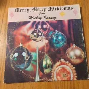 Merry, Merry Micklemas. Vinyl Christmas LP by Mickey Rooney MS-004 - Picture 1 of 4