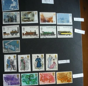GB Briefmarken 1975-1976 verschiedene Sätze - gebraucht (2) - Bild 1 von 3