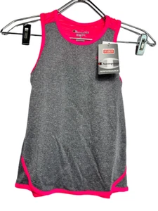 Champion GEAR Girls' Curved Hem Colorblock Tank Pink/Grey - SMALL - Picture 1 of 4