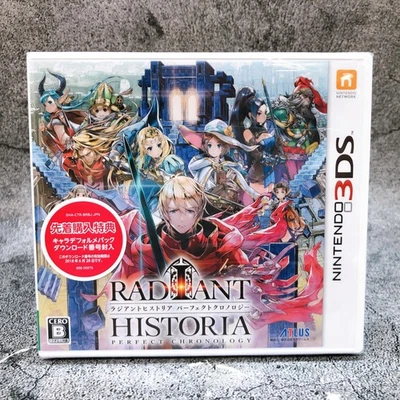Nintendo 3DS Radiant Historia Perfect Chronology ATLUS Japan Game Sealed New - Image 1 of 4