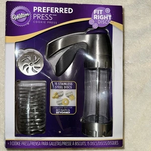 Wilton Preferred Press Cookie Press 15 Discs Bed Bath Beyond Exclusive - Picture 1 of 6