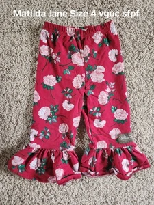 Matilda Jane Heart To Heart Bottoms Size 4 - Picture 1 of 2