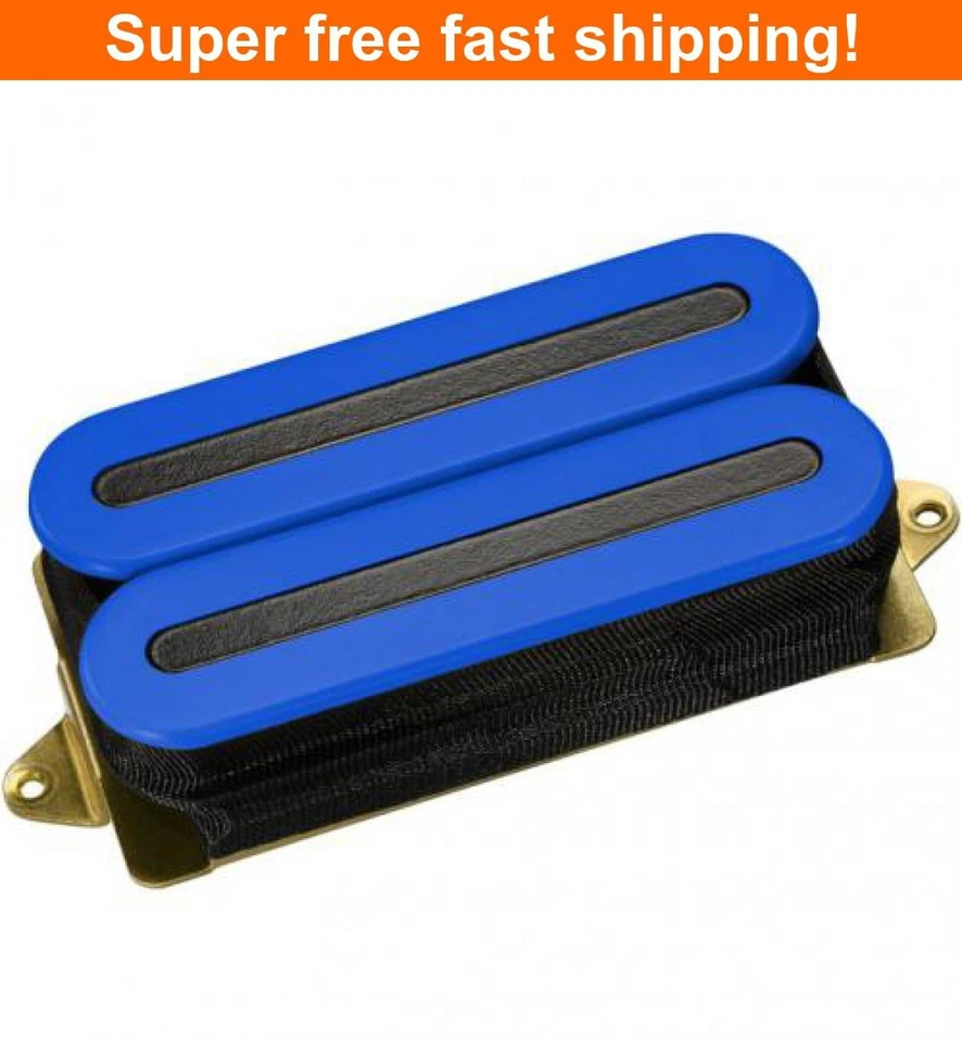 Pastilla Humbucker Puente DiMarzio DP102 X2N Espaciado Universal Azul - NUEVA Foto 1 de 4