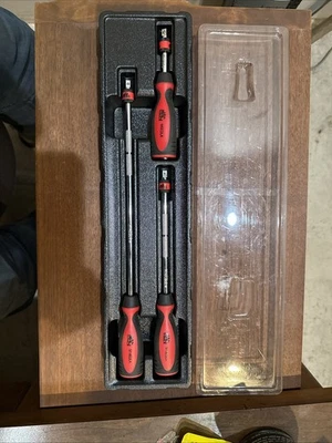 Mac Tools 1/4" Unidad 3 piezas Bloqueo Juego de Extensión de Unidad Manual 14" 10" 6" SMEDL3PT Foto 1 de 4