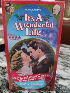 Frank Capra's "It's a Wonderful Life" Original VHS 1990 New Sealed - Picture 1 of 2