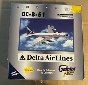 GEMINI JETS  DELTA AIRLINES DC-8-51  1/400 DIE CAST GJDAL077 - Picture 1 of 11