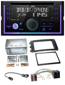 JVC MP3 USB 2DIN DAB Bluetooth CD Autoradio für Smart ForFour 04-06 ForTwo 07-10 - Bild 1 von 10