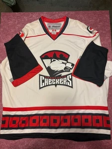 Charlotte Checkers Game Jersey Reebok,  Size XXXL - Picture 1 of 1