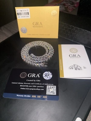 Corrente de tênis *MOISSANITE* - Imagem 1 de 3