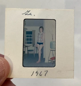 Candid film Slide of "Gi" (Gisselle) 1967 - Picture 1 of 2