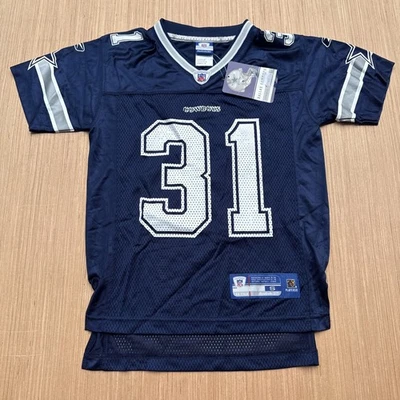 Camiseta deportiva Deadstock Y2K Dallas Cowboys de colección Roy Williams # 31 azul juvenil S precio de venta sugerido por el fabricante $55 Foto 1 de 4
