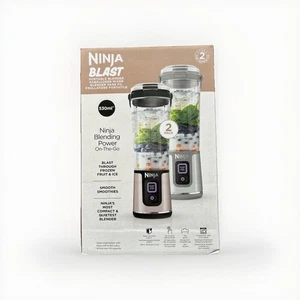 Ninja Blast kabelloser Mini-Mixer 2er Pack 530ml für Smoothies & Proteinshakes - Bild 1 von 5