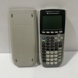 Texas Instruments TI-84 Plus Graphing Calculator with Cover Tested Works - Picture 1 of 4