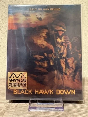 Black Hawk Down Manta Lab ME#36 Double Lenticular B SteelBook (Sealed) Foto 1 de 4