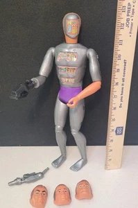 Vintage 1976 Kenner Six Million Dollar Man Maskatron 12 Inch Figur mit Zubehör - Bild 1 von 15