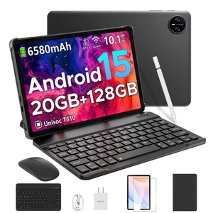 Tablet Tab A9 Pro Android 15, Tablet de 10 pulgadas con teclado, 20 GB+128 GB/2 TB TF, 6... - Imagen 1 de 8
