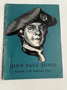 John Paul Jones Founder American Navy 1923 Booklet John Hancock Insurance Book - Picture 1 of 4