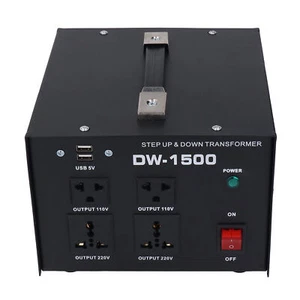 1500W AC Voltage Transformer Power Transformer Converter Boost Transformer - Picture 1 of 21