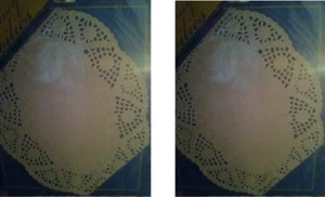 WHITE OVAL PAPER DOILIES FANCY LACEY 10.25" X 14"  LOT 20 = 2 Pks X 10 WEDDING  - Picture 1 of 2