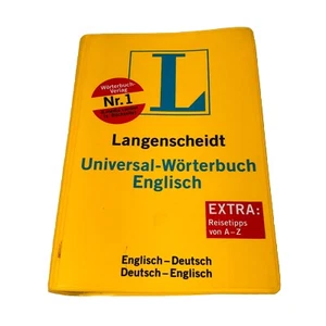 Langenscheidt Universal-Worterbuch English English German Pocket Dictionary - Picture 1 of 13