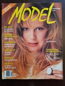 Model magazine September 1989 Rachel Hunter De La Soul VERY GOOD - Picture 1 of 4