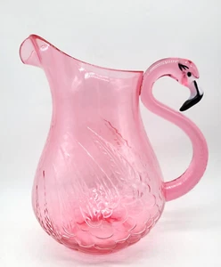 Jarra de acrílico flamenco rosa caliente celebrar el verano 100 OZ junto a la piscina Tiki Barware - Imagen 1 de 7