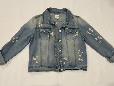 Chaqueta vaquera Active USA para mujer talla pequeña desgastada lavado enjuague usada. Foto 1 de 4