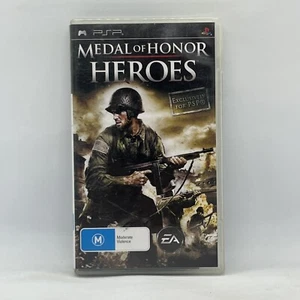 Medal of Honour: Heroes Heros Honor Sony PlayStation PSP Portable Video Game - Picture 1 of 5
