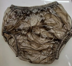 brown pvc adult diaper cover xarge - Picture 1 of 1