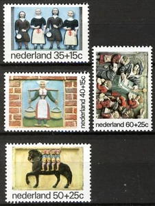 Países Bajos 1974, Para los Niños Surtax Set MNH, Mi 1039-42 - Imagen 1 de 1