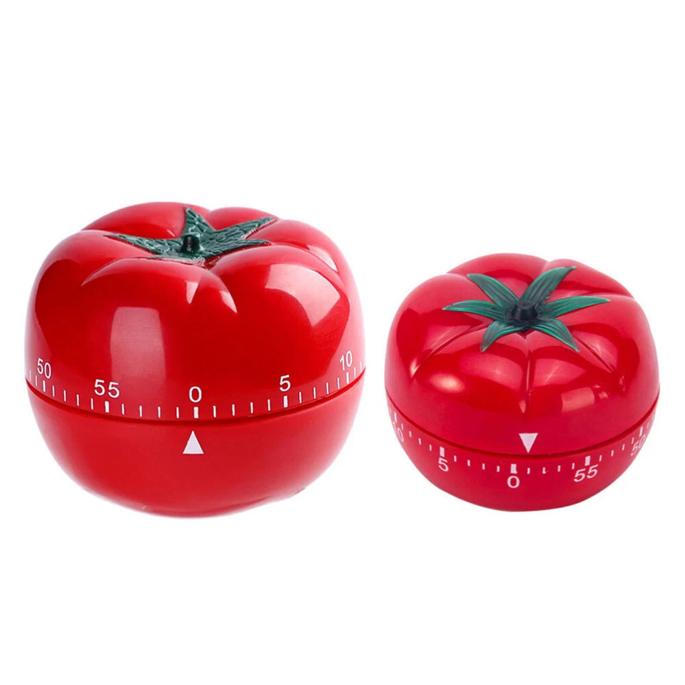 2pcs Visual Timer Clock Fruit Shape Timer Pomodoro Timer Cube Fruit Timer - Image 1 of 4