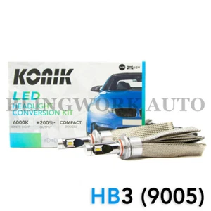 KONIK LED HB3 9005 +200% 6000K Headlight High Beam Kit for Ford Ranger PX2 PX3 - Bild 1 von 11