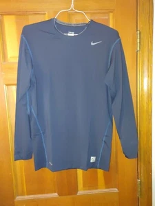 NIKE Mens Pro Core Long Sleeve Compression Crew Shirt | 269607 419 size 2xl - Picture 1 of 3