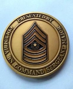 Department of the Army United States of America/Columbia BN Command, 1-1/2" O.D. - Bild 1 von 2