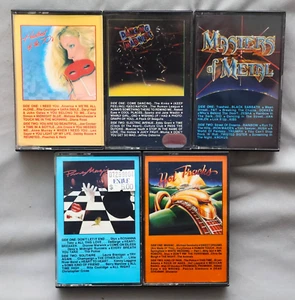 K-TEL Tape Lot 1983 Hot Tracks + Pure Magic + Masters Metal + Dancing +Heartbeat - Picture 1 of 2